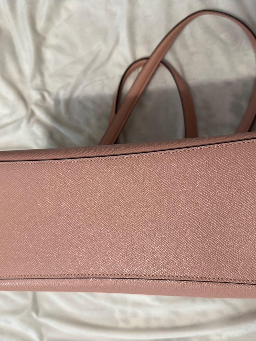Coach Women's Pink Structured Shoulder Bag - Picture 3 of 8